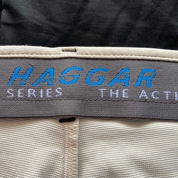 Mens HAGGAR slim fit pants - Picture 5 of 7